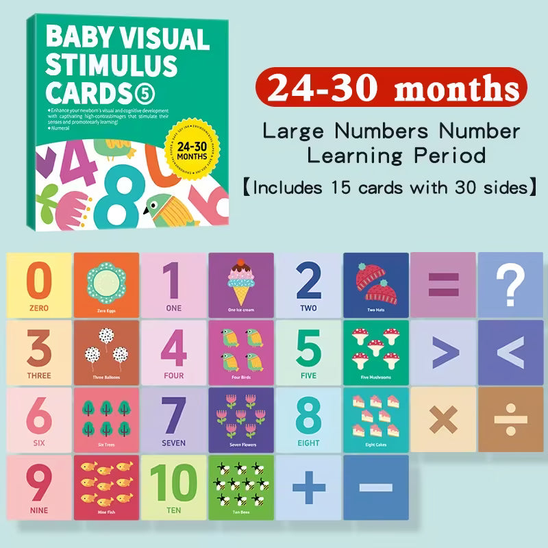 Baby Visual Stimulus Cards