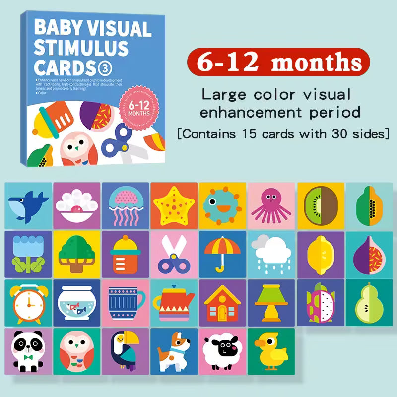 Baby Visual Stimulus Cards