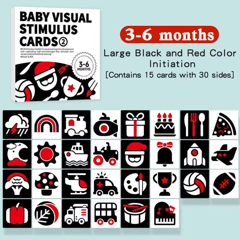 Baby Visual Stimulus Cards
