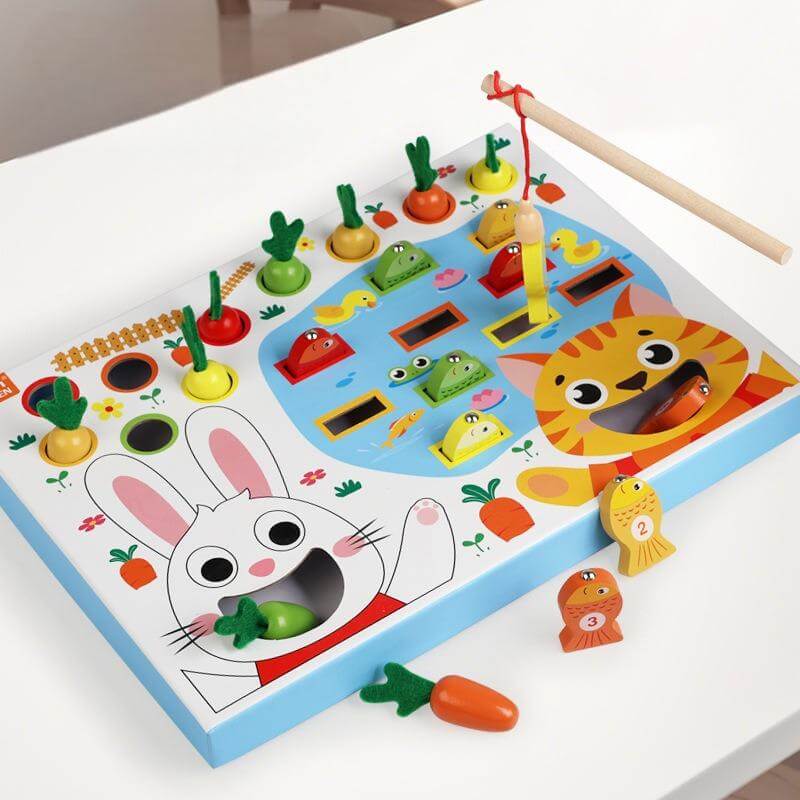 Carrot Fishing Board