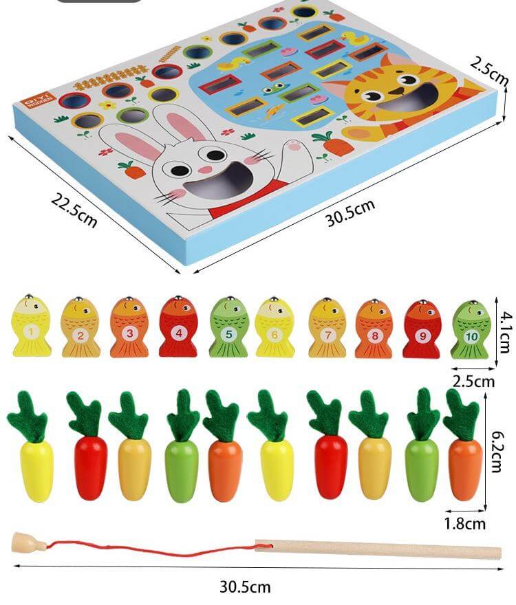 Carrot Fishing Board