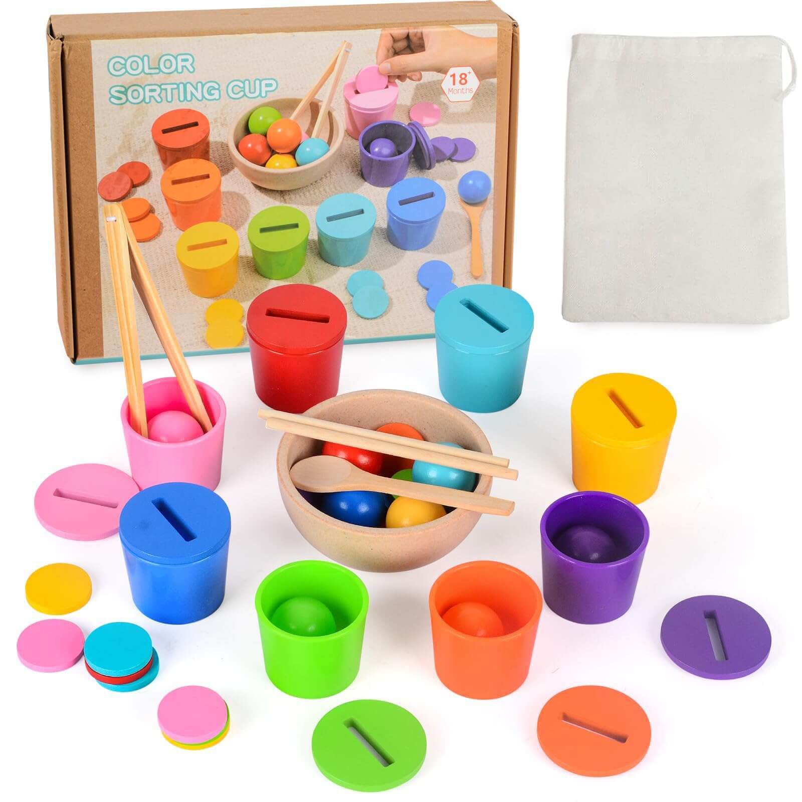 Color Sorting Cup